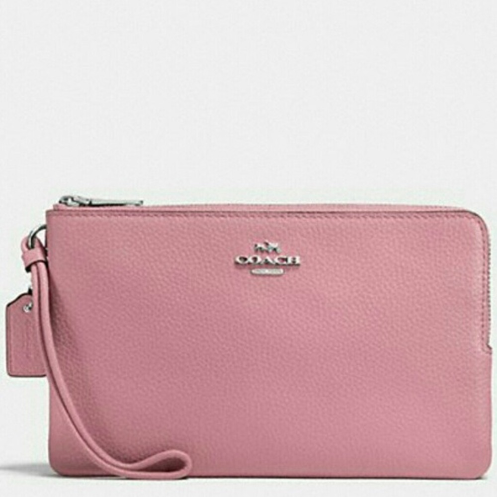 BRAND NEW Coach wristlet/ wallet dusty pink